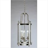 Robert Abbey S3360 Blake Three Light Pendant in Polished Nickel