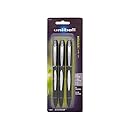 uni-ball Jetstream Stick Ball Point Pens, Bold Point, Bue Ink, Pack of 3