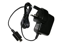 UK Mains Wall Power Charger for Sony Walkman S Series Video 8GB & 16GB NWZ-S639 NWZ-S638 NWZS639 NWZS638 (NWZ-S639F, NWZ-S639FB, NWZ-S639FR, NWZ-S639FS, NWZ-S638F, NWZ-S638FB, NWZ-S638FR, NWZ-S638FS NWZ-S630)