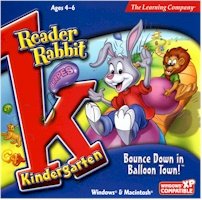 New Learning Company Reader Rabbit Kindergarten Balloon Town Recognizing Numbers Counting Objects