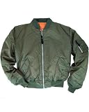 MA-1 Flight Jacket Sage Green, Size S