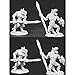 Lizard Men with Spears (4) (OOP)
