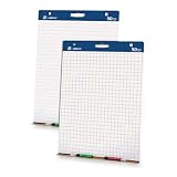Easel Pads,w/Carry Handle,1 Lined,50 SH/PD,2 PD/CT,White