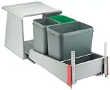 Produkt-Bild: Sorter 700 ECK / FRANKE / f&uuml;r 90 x 90 cm x 135&deg; Eckschr&auml;nke / Abfalleimer / Abfallsammler / M&uuml;lleimer / Abfallsorter, Basic ECK