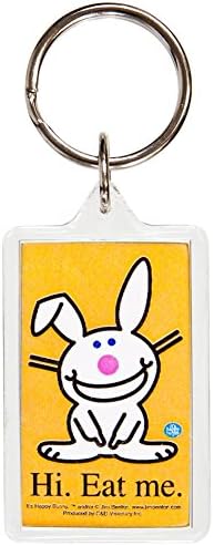 Happy Bunny - Eat Me Keychain