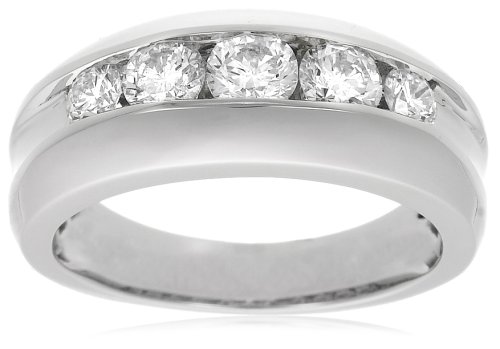 14k Choice of White or Yellow Gold Diamond Men's Ring (1 1/2 cttw, H-I Color, I1 Clarity)