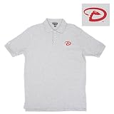 Arizona Diamondbacks MLB Classic Pique Polo Shirt (Heather)