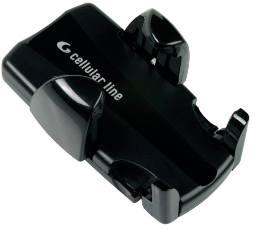 Cellular Line Universal-Halterung für Handy, Navigationssystem und MP3-Player, schwarz