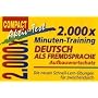 2.000 x Minuten-Training. Deutsch als Fremdsprache. Aufbauwortschatz: Die neuen Schnell-Lern-�bungen f�r zwischendurch