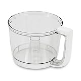 KitchenAid KFP77WBWH work bowl w/ white handle.