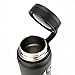 45 Degree Latitude Stainless Steel 24 oz Water Bottle Best for Hot or Cold Drinks Premium Grade Ideal for Sports & Outdoor Use Black