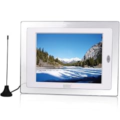 August DPT800 - DVB-T Tragbarer Fernseher - Portabler TV mit PVR / Digital Recorder - Multimedia Player f�r Photos / Video / Musik - Wei�