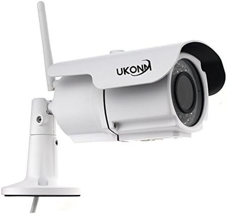 UKONM Motorized 4x Zoom 2.8-12mm 3MP Lens + Autofocus 2MP 1080P IP Wireless Bullet Security Camera