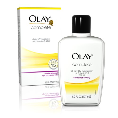 Olay Complete All Day UV Moisturizer, SPF 15, Combination/Oily Skin, 6 Ounce (Pack of 2) 41cjEDOiamL Olay Complete All Day UV Moisturizer, SPF 15, Combination/Oily Skin, 6 Ounce (Pack of 2)