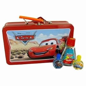 Cars pour Les Homme Coffret - 50 ml Eau de Toilette Vaporisateur + 7 ml Eau de Toilette Sally + 7 ml Eau de Toilette Mater