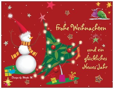 Weihnachtskarte Weihnachtskarten