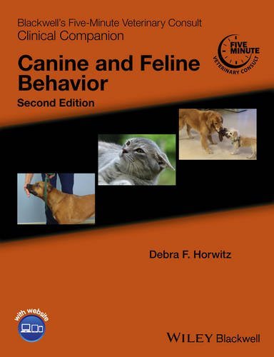 Blackwell's Five-Minute Veterinary Consult Clinical Companion: Canine and Feline Behaviorの表紙