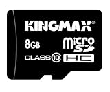 8GB KINGMAX MICRO SDHC HIGH SPEED CLASS 10 RETAIL PACK