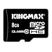 8GB KINGMAX MICRO SDHC HIGH SPEED CLASS 10 RETAIL PACK