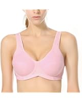 La Isla Women's Level 4 High Impact Maximum Support Active Underwire Sports Bra