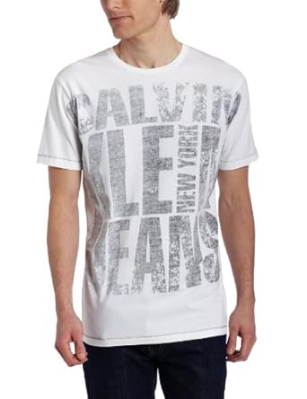 Calvin Klein Jeans Men Big Logo Short Sleeve Crew Neck Tee