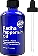 Peppermint Essential Oil - Big 4 oz - 100% Pure & Natural Mentha Peperita Therapeutic Grade - Premium Quality Oil for fresh scent at home & to repel Mice & Spiders