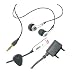 Sony Ericsson HPM-70 Stereo Portable Handsfree Headset in White with Gray for Sony Ericsson M600i P1i P990i R300 R306 SE S500i SE Z320i T250i T270i T280i T303 T650i V630 V640i W200i W300i W350i W380i W550i W580i W610i W660i