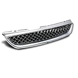 1998-2000 Honda Accord 2DR Coupe Front Mesh Grill Chrome by RS Type