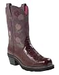 ARIAT Doll Baby FatBaby Western Riding Cowboy Boots 7.5 True to size Burgundy Dark Rose Womens