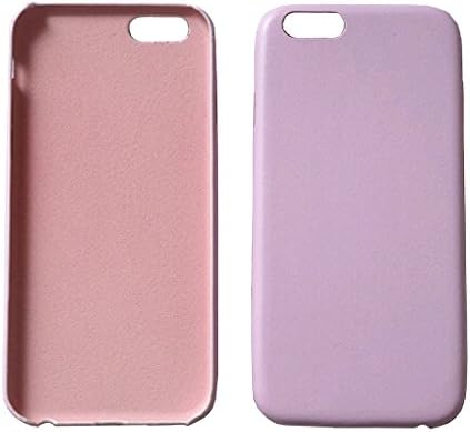 Ecarer iPhone 6 iPhone 6S iPhone 6 Plus iPhone 6S Plus Phone Case Ultra Thin 12 colors Clear Case For Iphone 6/6s Transparent tpu Phone Bag Covers Glass Screen Protector included (5.5" Pink)