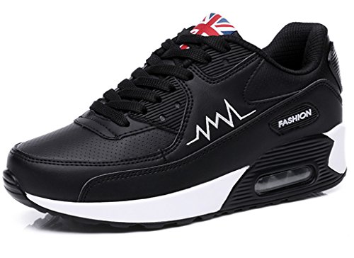 DADAWEN Women's Air Max Candy Color Fashion Breathable Sneakers Running Shoe