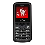 LG 300 Pre-Paid Cell Phone for Net10 - Black