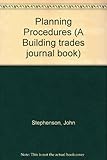 Planning procedures