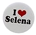 A&T Designs Unisex - I Love Selena 1.25