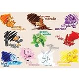 S&S Worldwide Melissa & Doug® Bilingual Colors Floor Puzzle