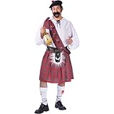 UPC 717650037118 product image for Fun World Men's Big Shot Scot Adult Costume Plus Green | upcitemdb.com