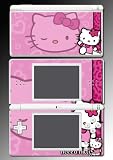 Pink HELLO KITTY Cute cartoon game Vinyl Decal Cover Skin Protector #2 for Nintendo DS Lite