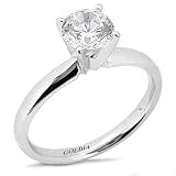 Tiffany Inspired Solitaire Diamond Engagement Ring