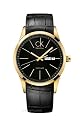 Calvin Klein K2213520 ck New Bold Gold Herrenuhr ZB: schwarz