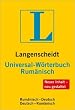 Langenscheidt Universal-W�rterbuch Rum�nisch