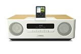 Yamaha TSX-120WH Desktop Audio System (Single, White)