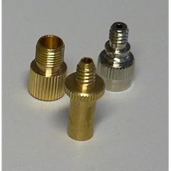 3er Set Fahrrad Ventiladapter Ventil Adapter SV AV DV