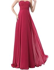A-line Pleated Shirred Chiffon Sweetheart Cocktail Evening Dress/Bridesmaid Dress/Prom Dress/Party Dress/Wedding Dress 