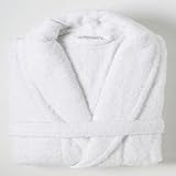 Bamboo Bath Robe, White, One Size