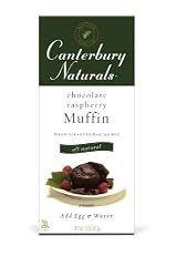 Canterbury Naturals Chocolate Raspberry Muffin Mix, 16-Ounce Packages (Pack of 6)