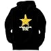 Wheelchair Rugby STAR Sports Mens Hoodie (Black, Sizes X-Small - XXX-Large)