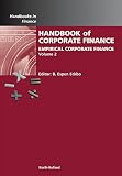 Handbook of corporate finance : empirical corporate finance