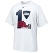 Nike Connecticut Huskies (UConn) 2009 NCAA Women's Basketball National Champions White Locker Room T-shirt