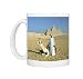 Camel and owner at Giza Pyramids, Giza, Cairo, Egypt, North Africa, Africa Photo Mugs