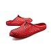 Aleader Unisex Garden Sandal Clog Shoes Red 10 B(M) US Womens / 8.5 D(M) US Mens